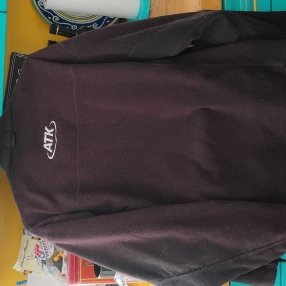 Eddie Bauer Fleece EB540 Storm Repel Gray Sz Lg Hoffman Jacket - Picture 14 of 16